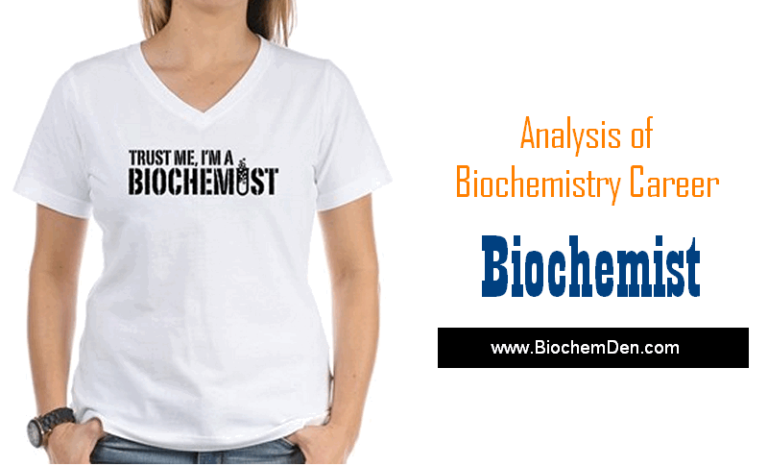 Biochemist: Analysis of biochemistry Career