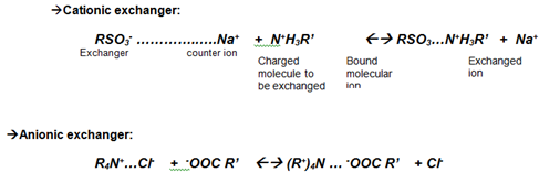 ion exchange chromatography types