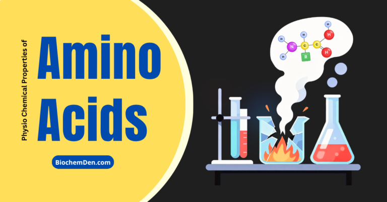 Physio‑Chemical (Physicochemical) Properties of Amino Acids