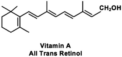 Vitamin A structure