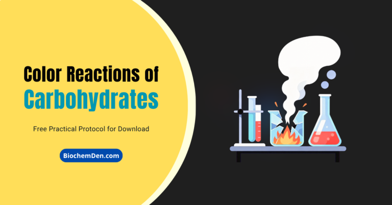 Color Reactions of Carbohydrates