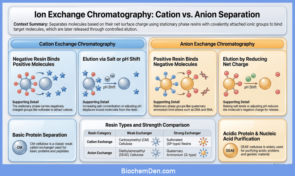 Ion Exchange Chromatography Comparison