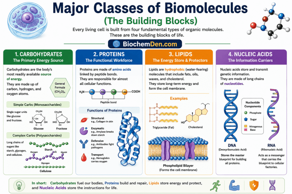 four pillars of Biochemistry